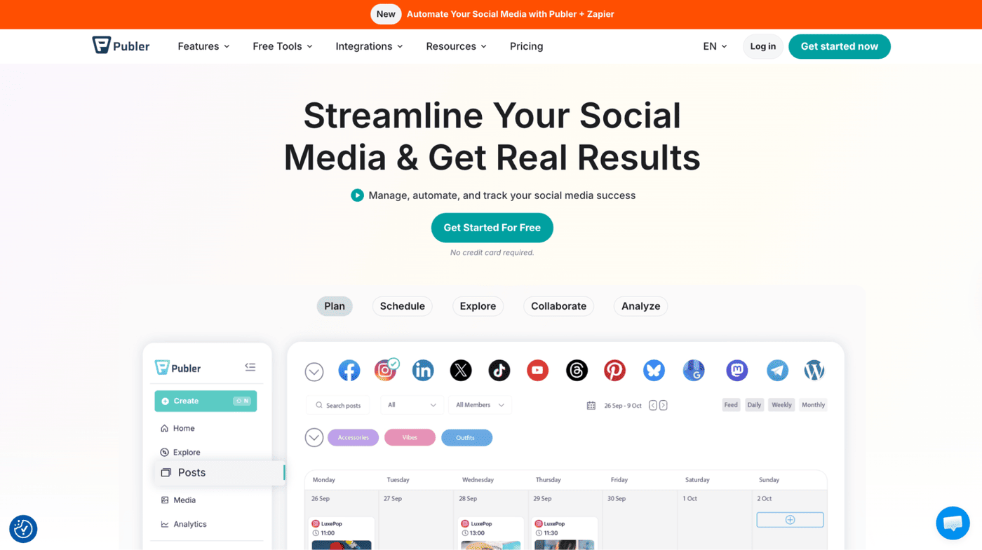 Publer as a blotato alternative