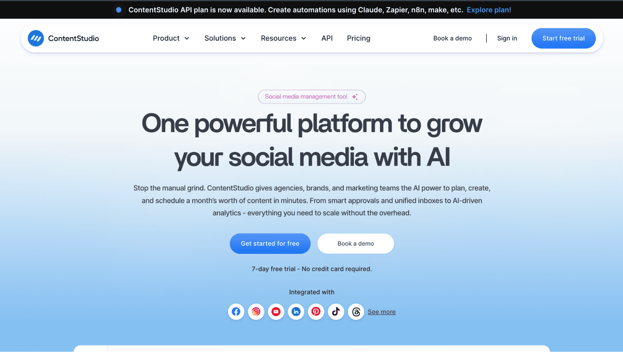 ContentStudio alternative