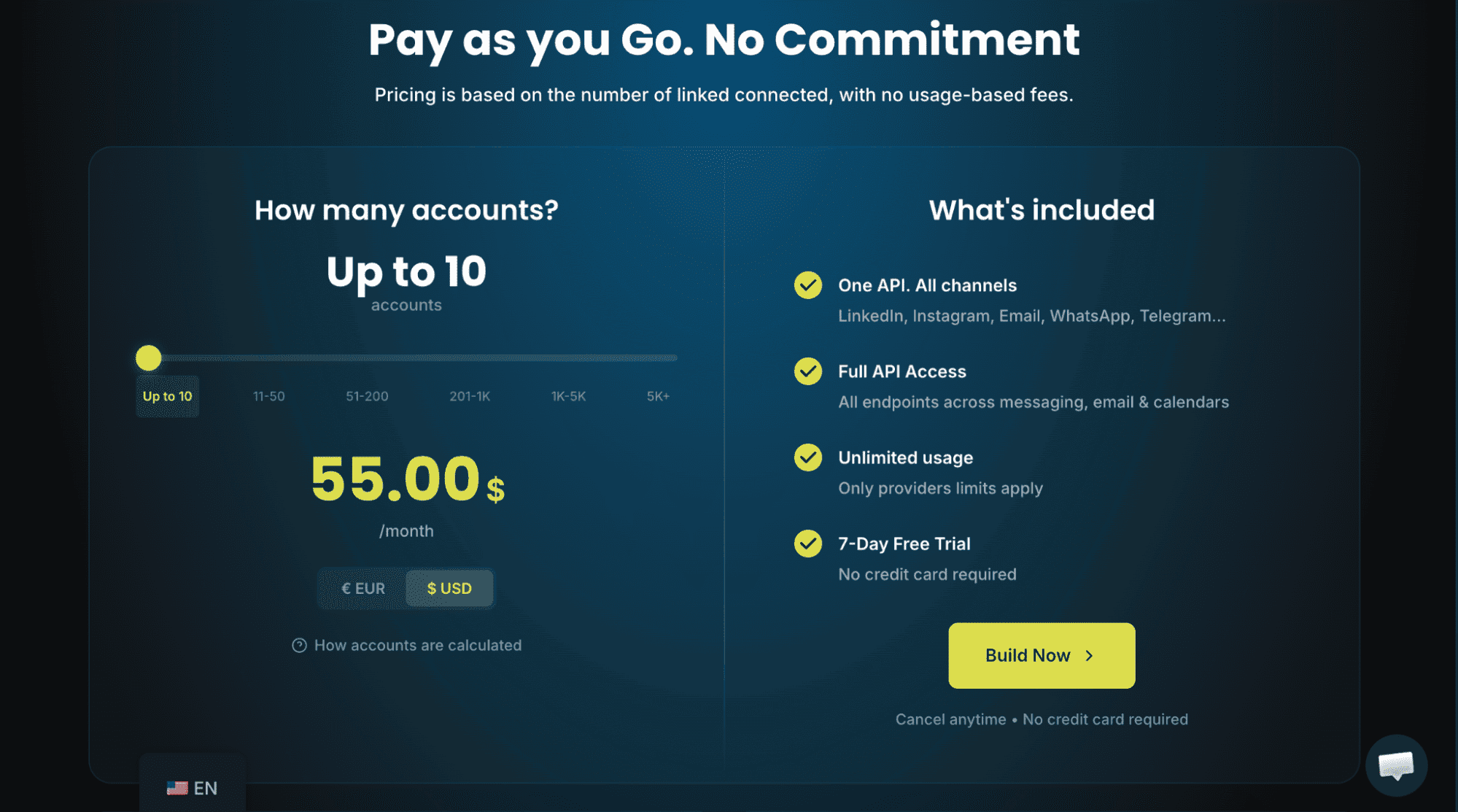 Unipile pricing