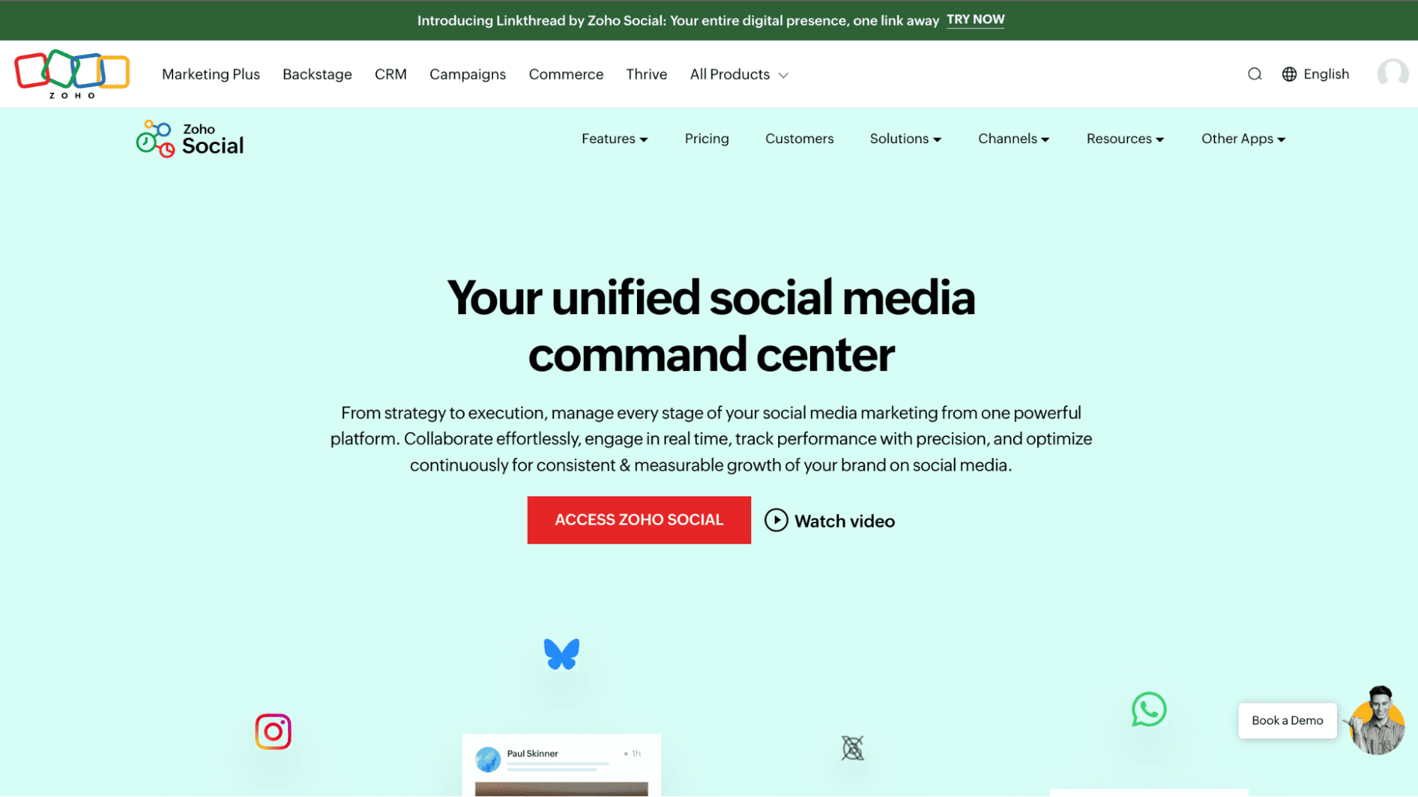 Zoho Social alternative