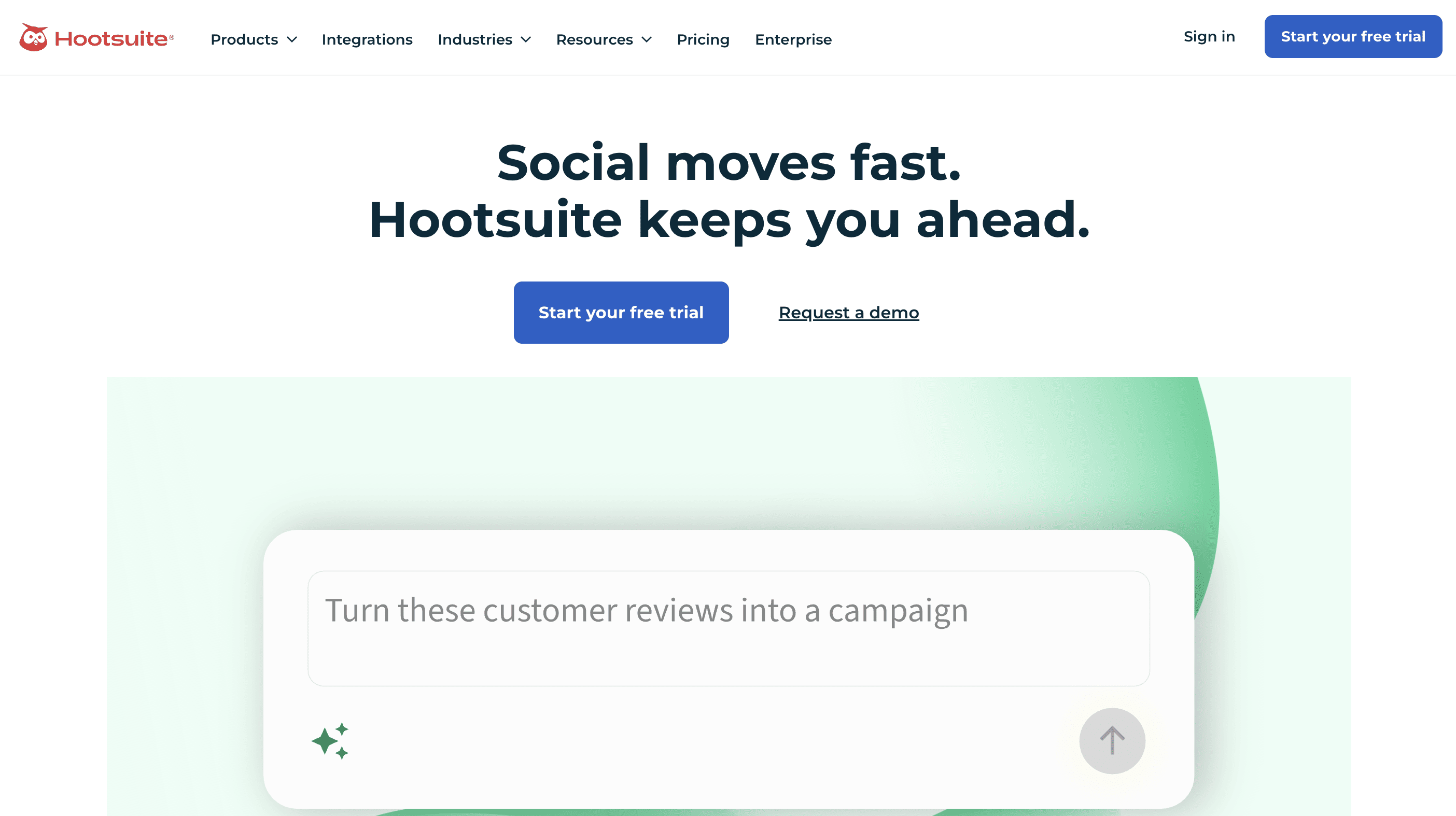 hootsuite for social media scheduling