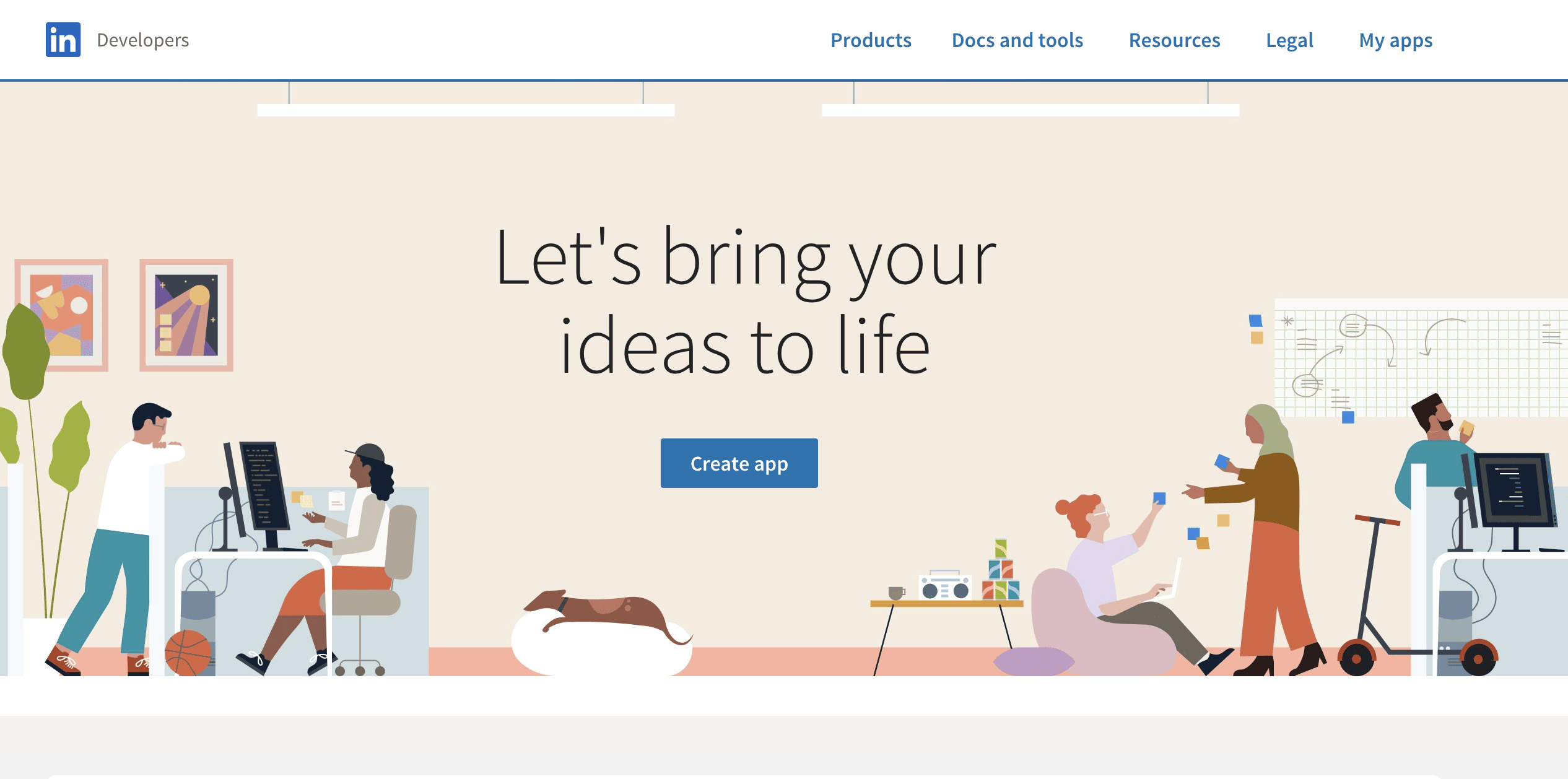 LinkedIn API for developers